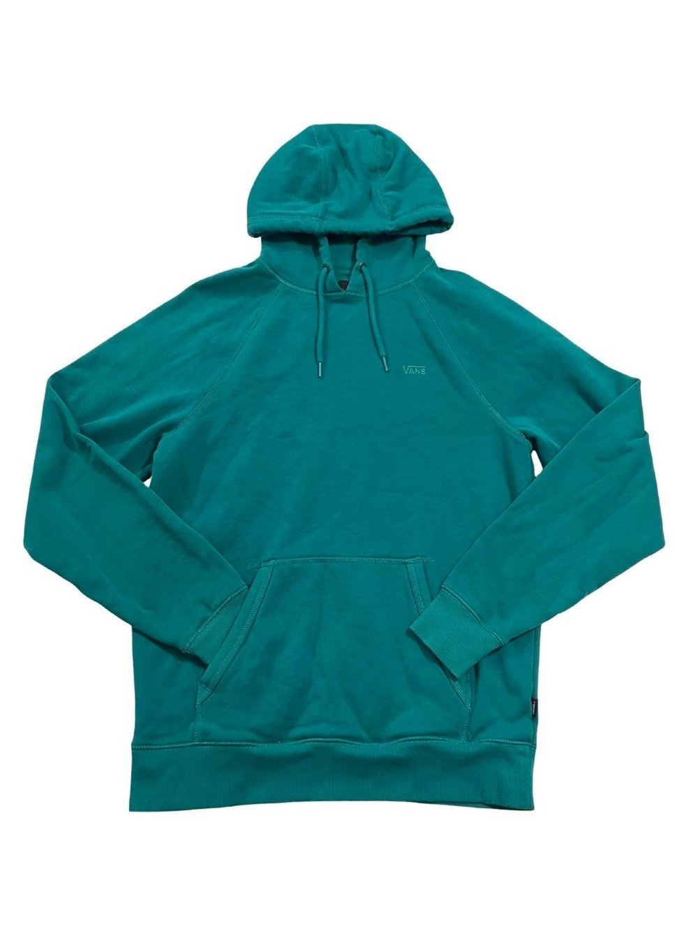 VANS Core Basic Turquoise Hoodie Size S Sweatshirt (Retail $60)